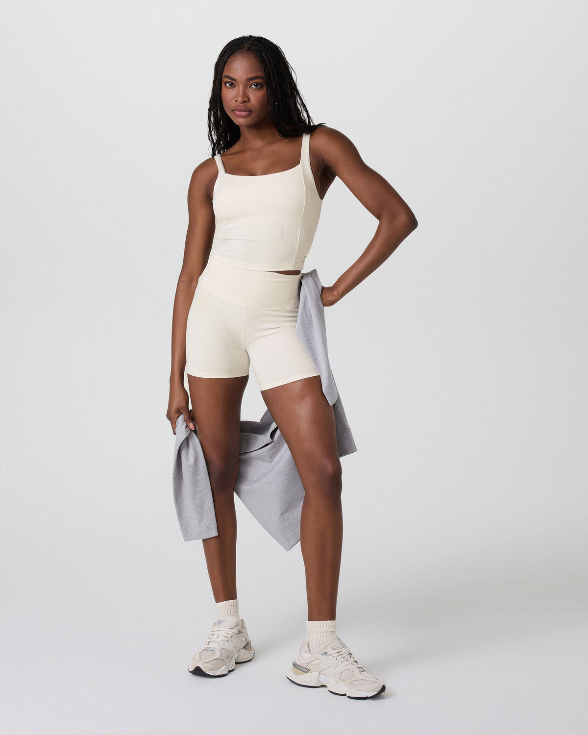 Inversion Rib Short Marshmallow - Vuori