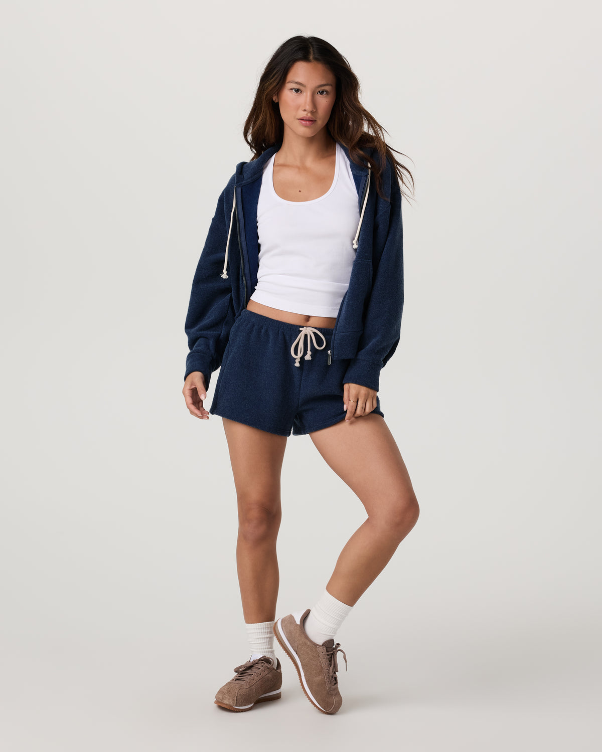 Beach Fleece Short Women's Blue Coast Relaxed Short - Vuori