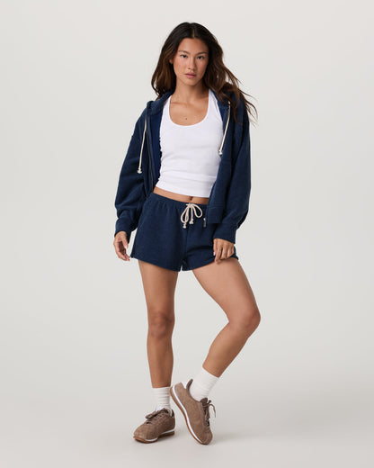 Beach Fleece Short Women's Blue Coast Relaxed Short - Vuori