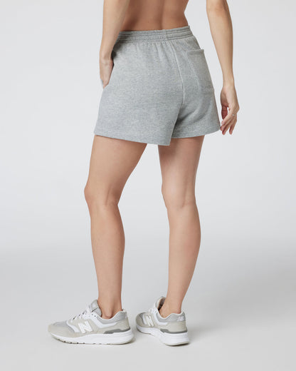 Sedona Sport Short Light Heather Grey Fleece Shorts - Vuori