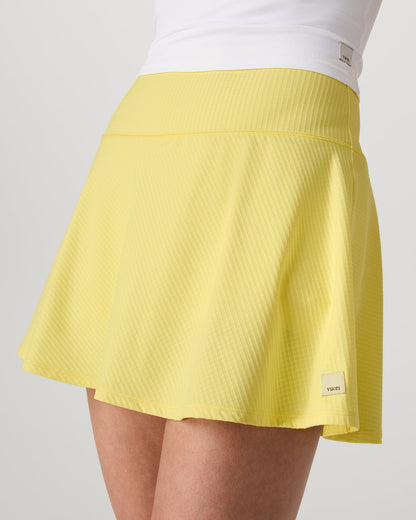 Baseline Gingham Skirt 14.5" Women's Sunlight Skirt - Vuori
