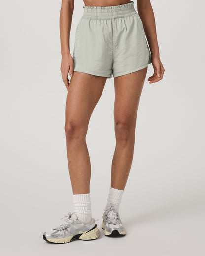 Dash Elevate Short Women's Talc Fitness Shorts - Vuori
