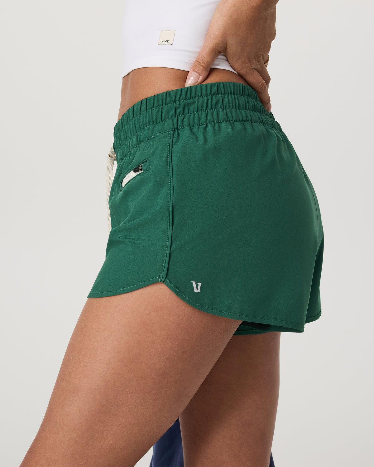 Clementine Short 2.0 Women's Viridian Athletic Shorts - Vuori