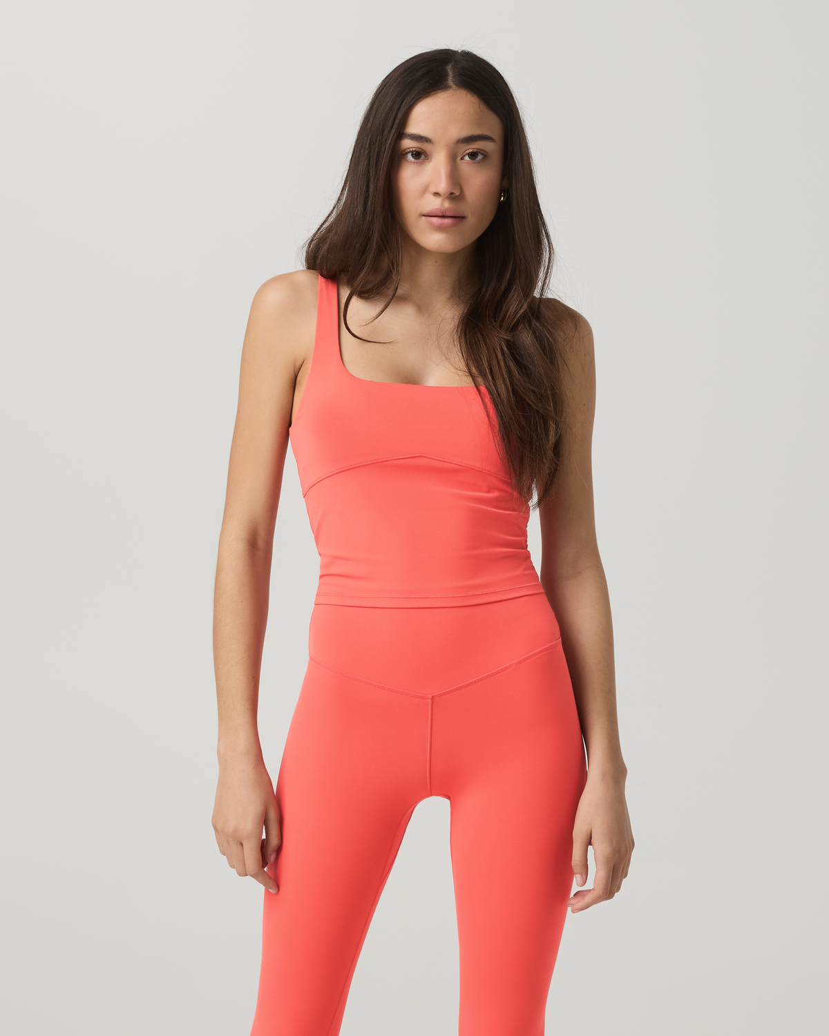 Vuori AllTheForm™ Support Tank Women's Bright Coral Top - Vuori