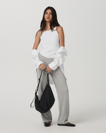 Pose Cooper Tank Women's White Square Neck Tank Top - Vuori