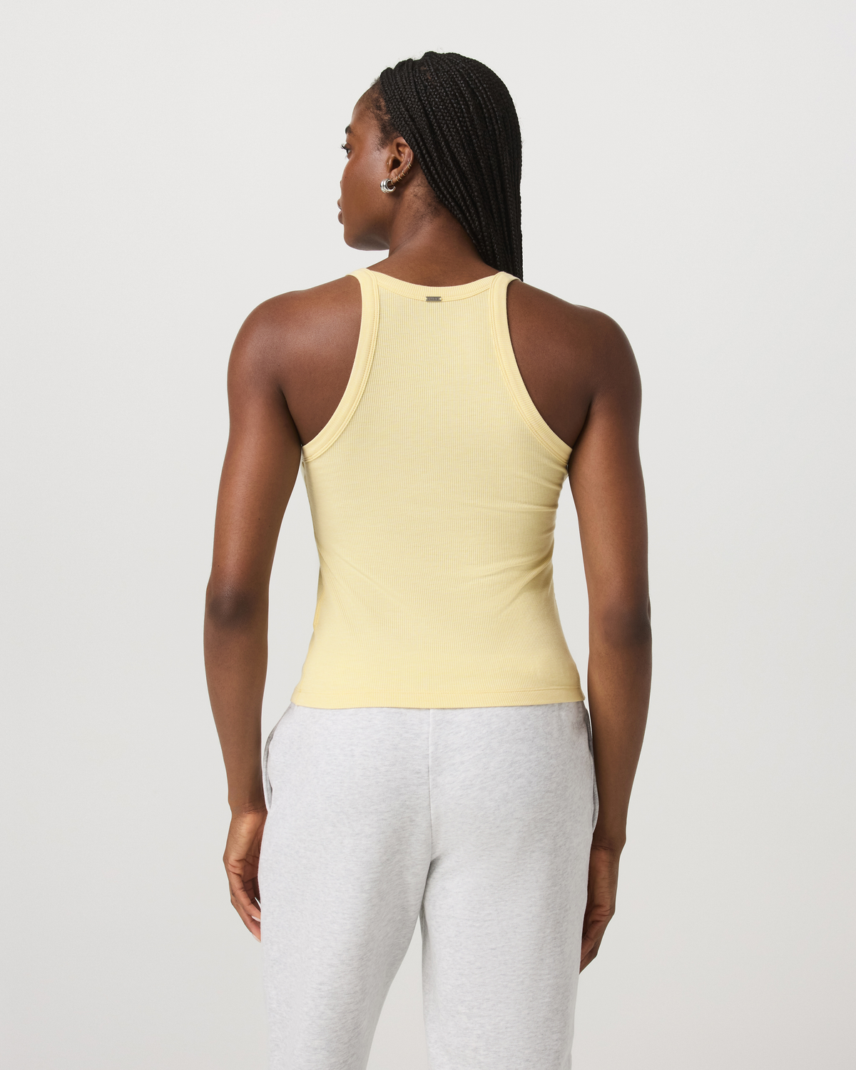 Cove Layering Tank Women's Lemon Snap Heather Tank Top - Vuori
