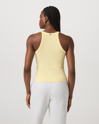 Cove Layering Tank Women's Lemon Snap Heather Tank Top - Vuori