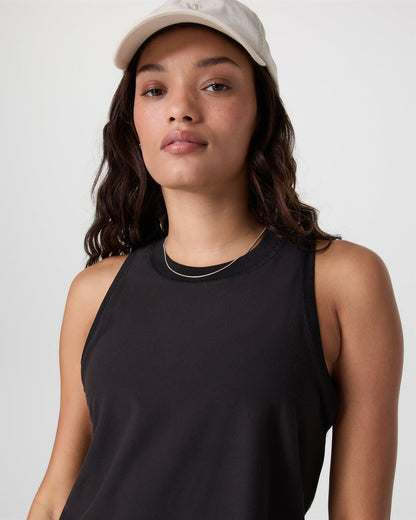 Energy Top Women's Black Athletic Tank Top - Vuori