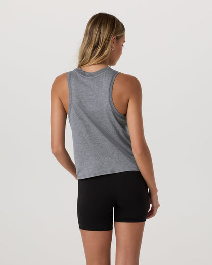 Energy Top Women's Heather Grey Tank Top - Vuori