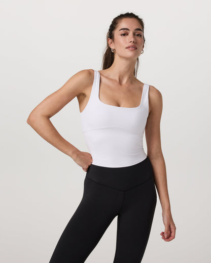 Vuori AllTheForm™ Support Tank White - Vuori