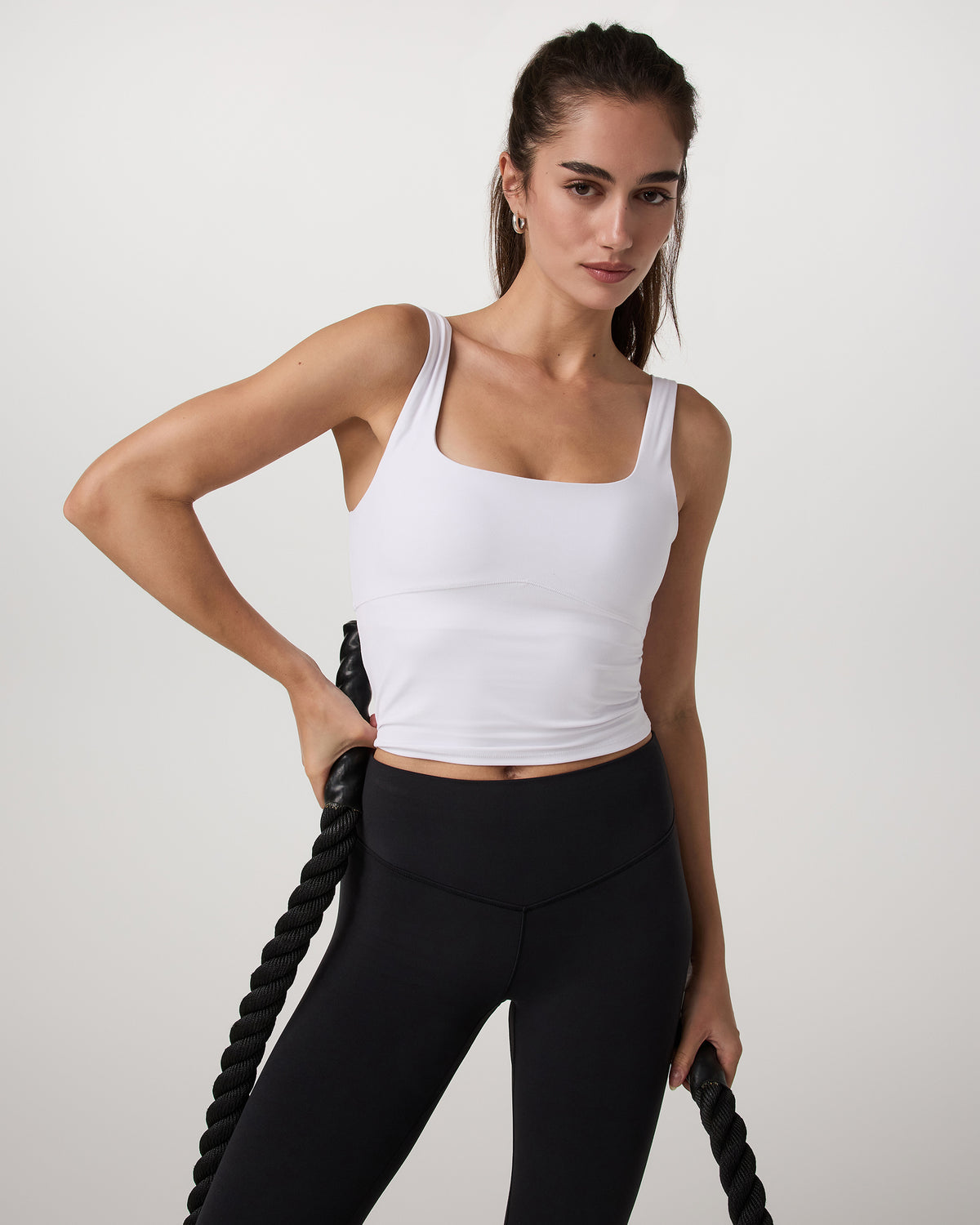Vuori AllTheForm™ Support Tank White - Vuori