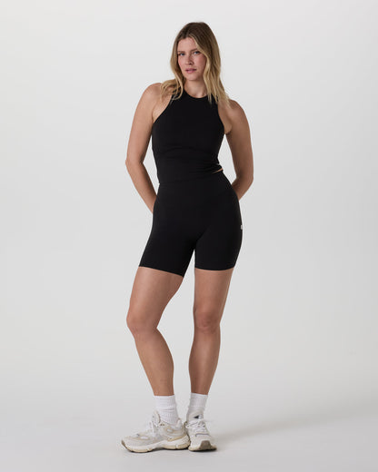Vuori AllTheFeels Crew Tank Black - Vuori
