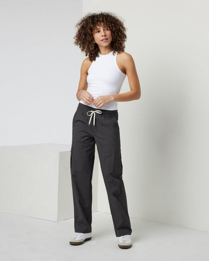 Vuori AllTheFeels Crew Tank White - Vuori
