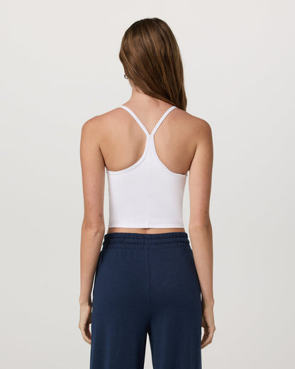 Vuori AllTheFeels™ Tank 2.0 White Workout Tank Top - Vuori