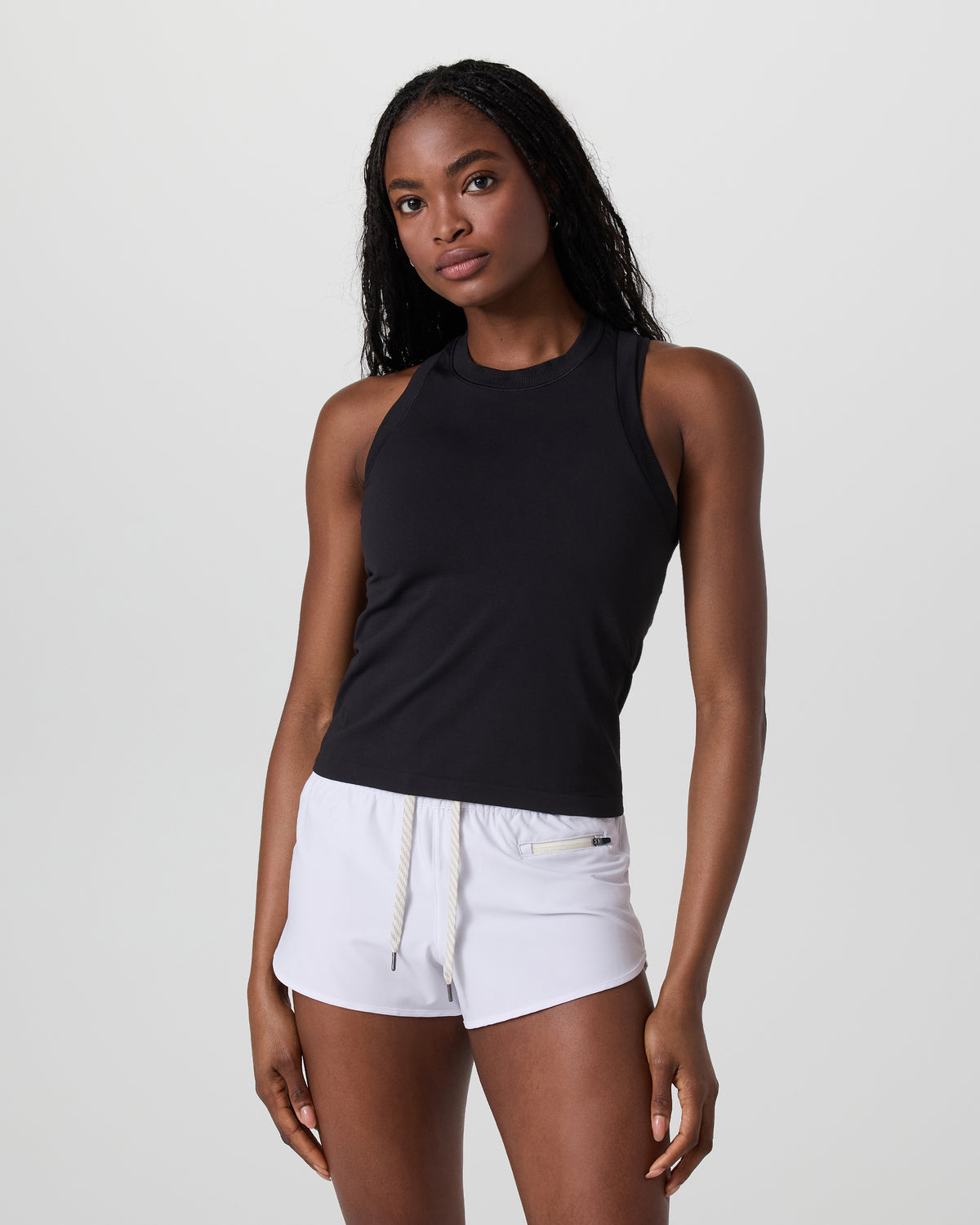 Seamless Surge Tank Black - Vuori