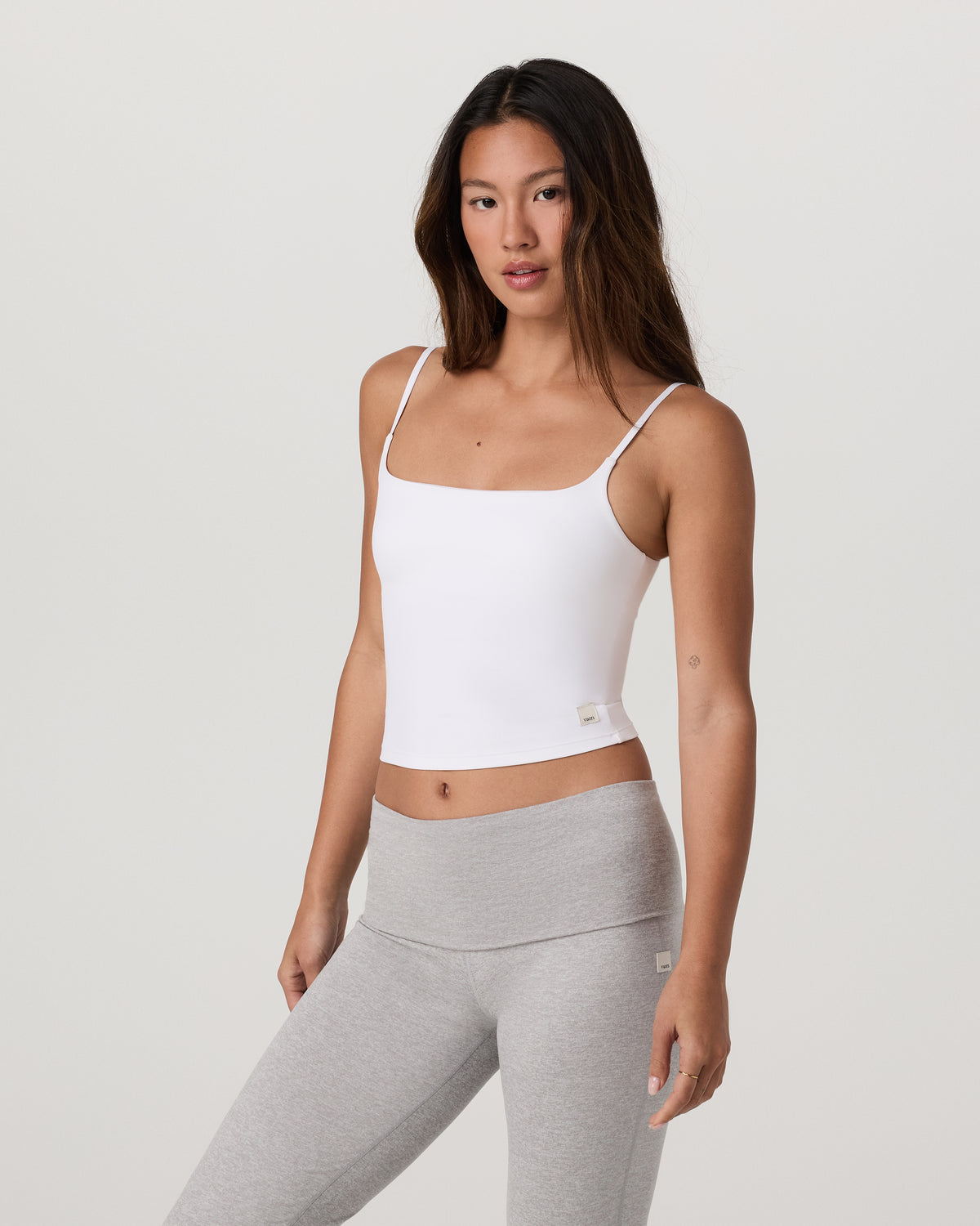 Vuori AllTheFeels™ Cami Women's White Tank Top - Vuori