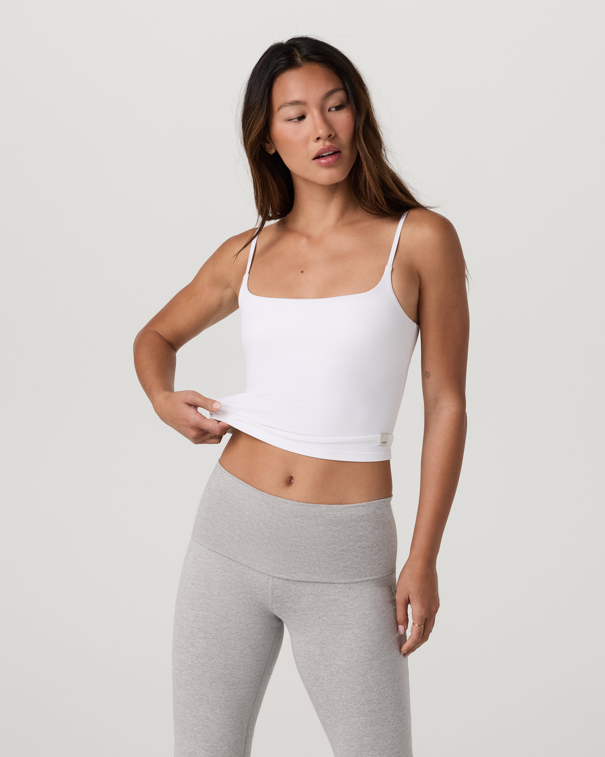 Vuori AllTheFeels™ Cami Women's White Tank Top - Vuori
