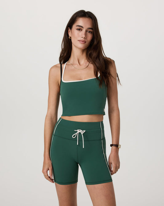 Daily Layered Tank Women's Viridian Performance Top - Vuori