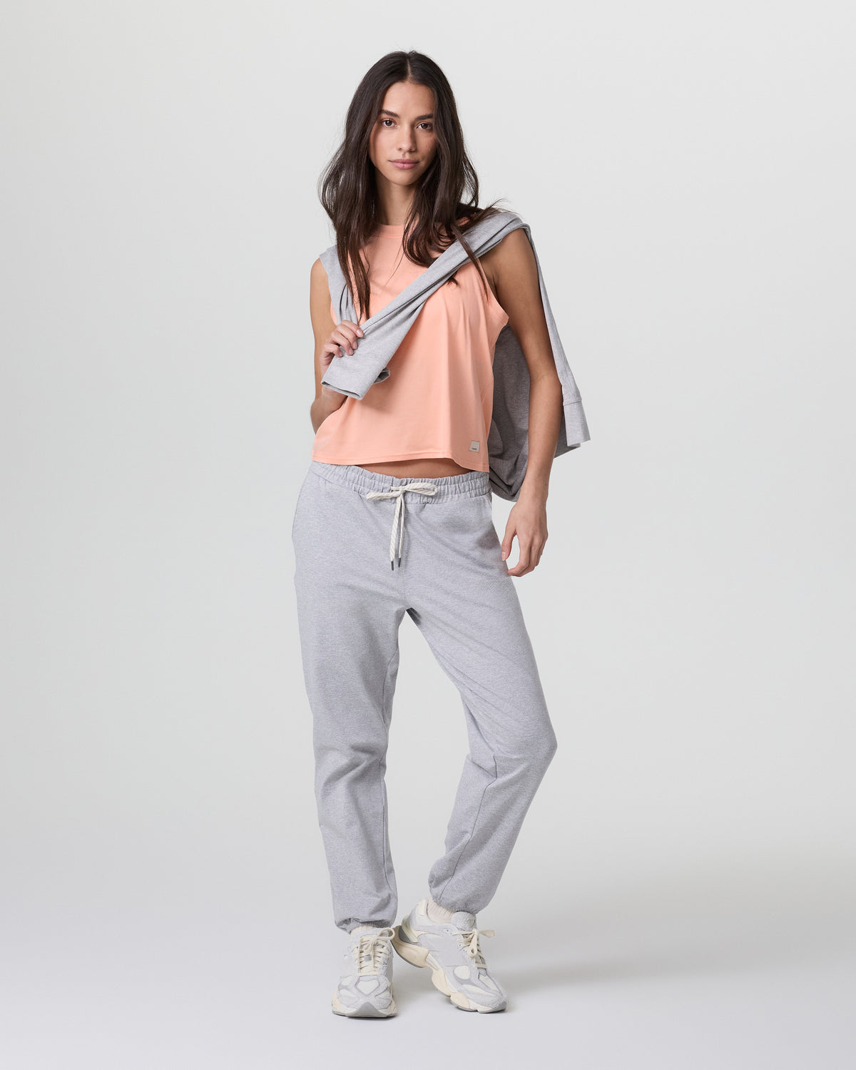Energy Top Bright Peach Heather - Vuori