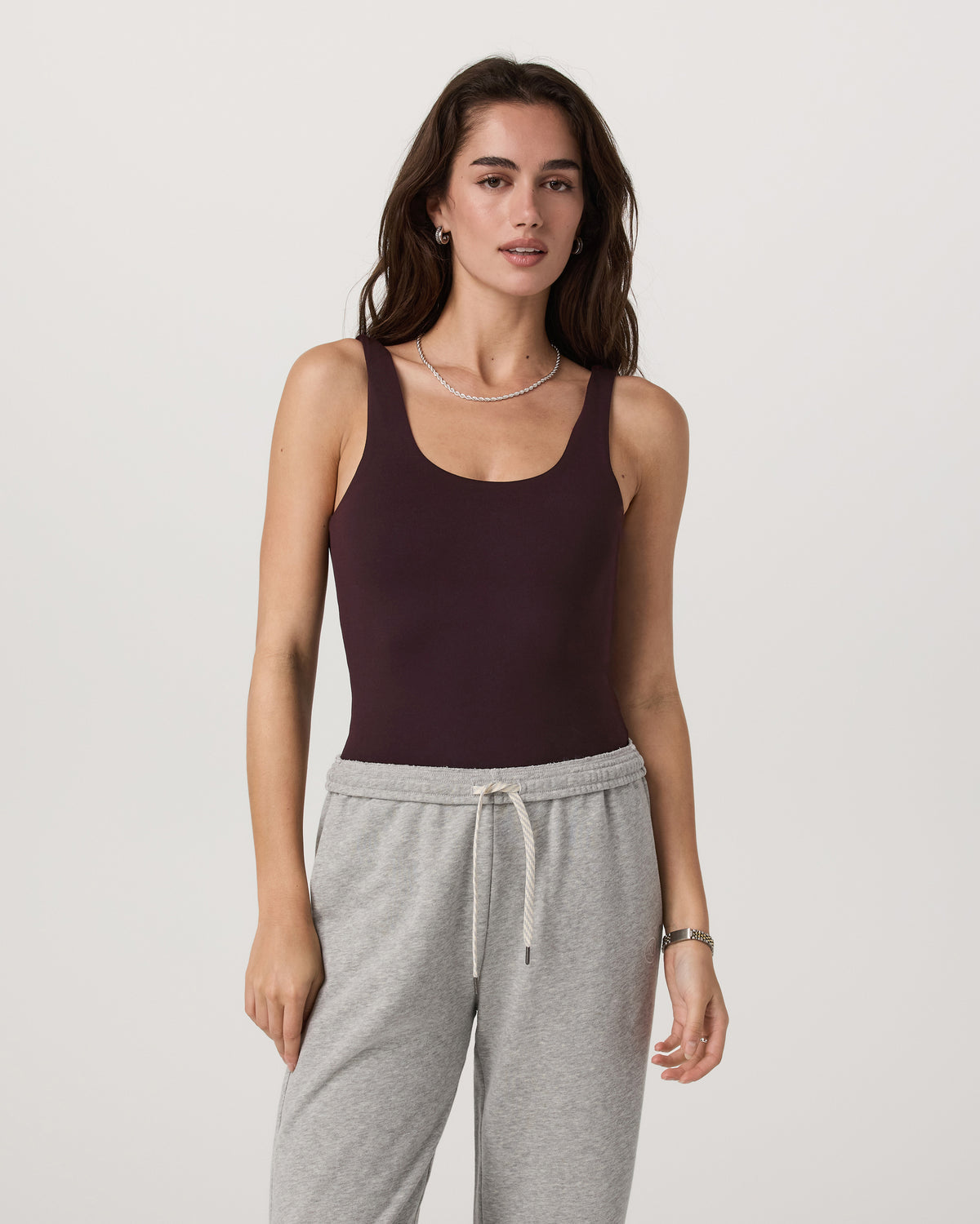 SL Halo Bodysuit Women's Raisin Bodysuit - Vuori