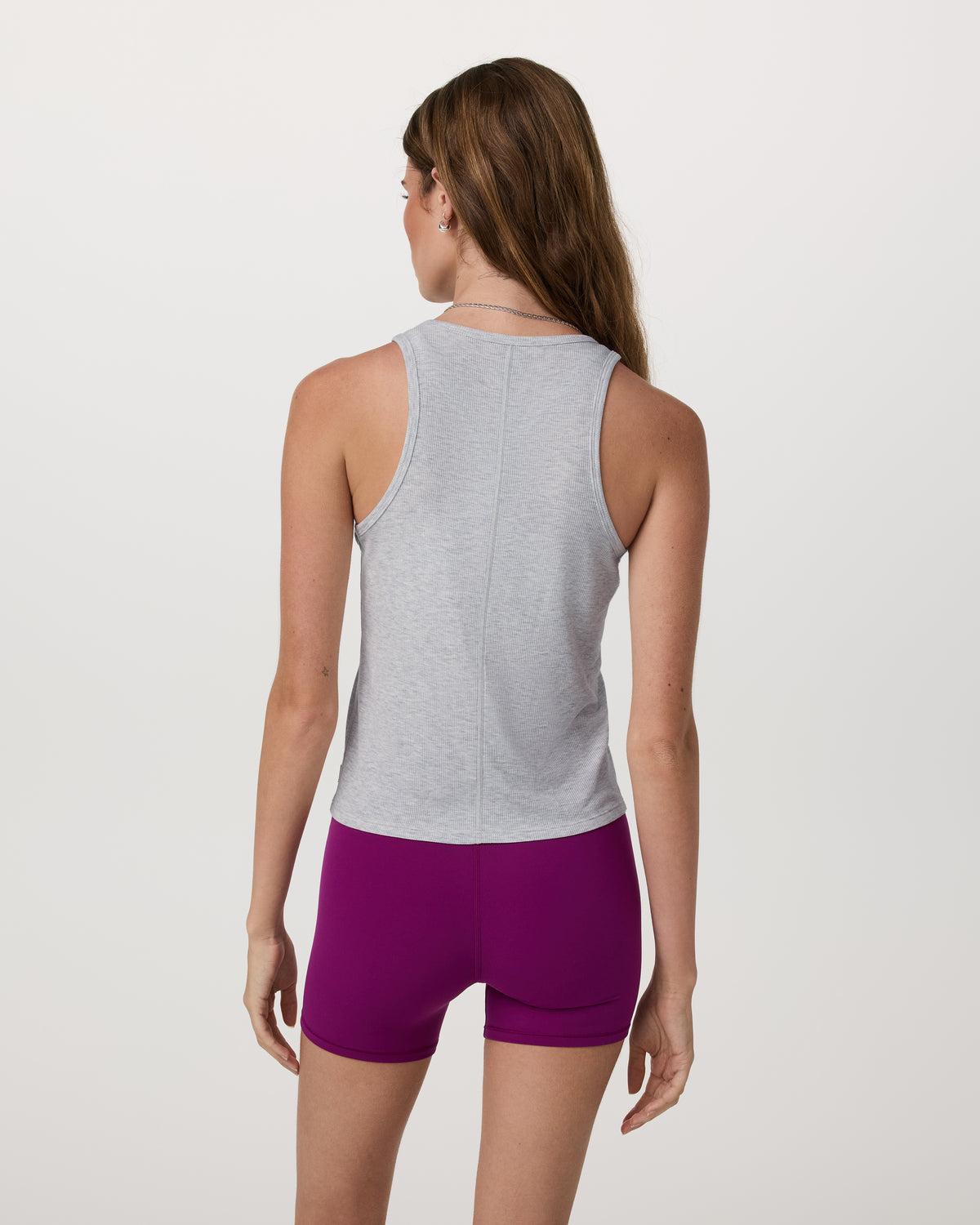 Cove Boyfriend Tank Women's Light Heather Grey Tank Top - Vuori