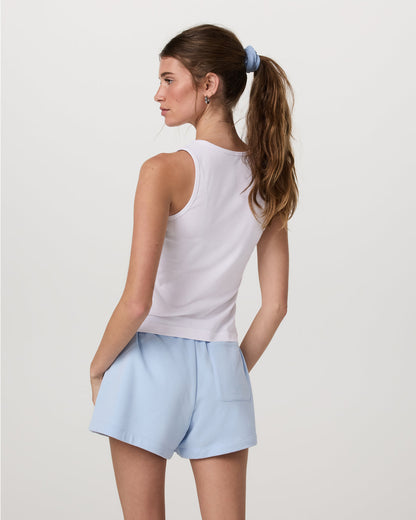 Pose Layering Tank Women's White Tank Top - Vuori