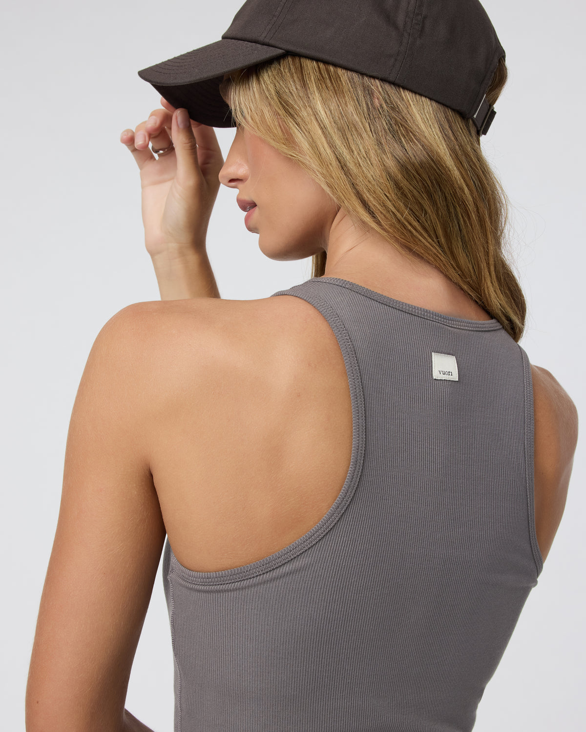 Pose Plyo Tank Women's Chia Rib Tank Top - Vuori