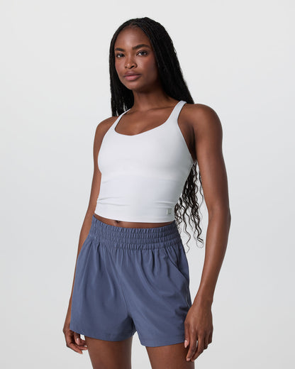 Dynamic Tank White Racerback Tank - Vuori