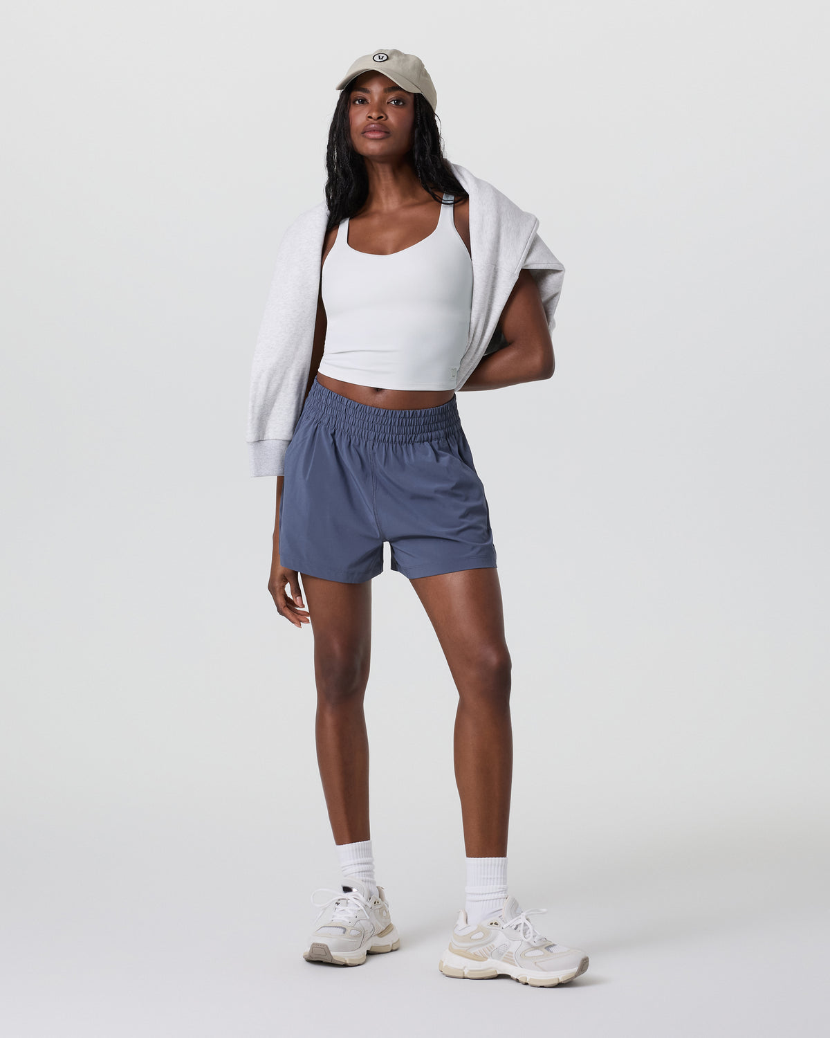 Dynamic Tank White Racerback Tank - Vuori