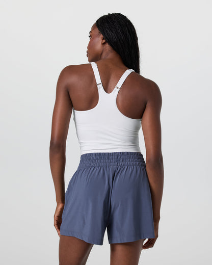 Dynamic Tank White Racerback Tank - Vuori