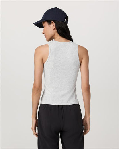 Pose Layering Tank Women's White Heather Grey Tank Top - Vuori