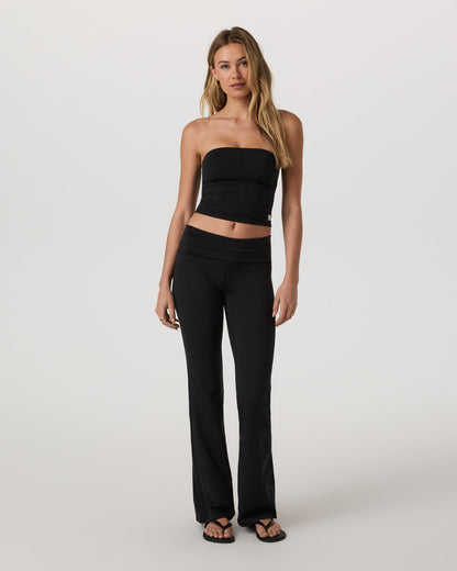 Halo Tube Top Women's Black Heather Tube Top - Vuori