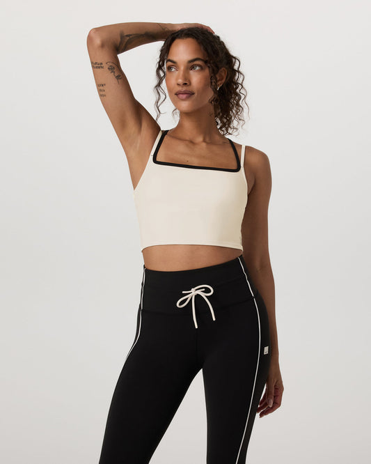 Daily Layered Tank Women's Marshmallow Performance Top - Vuori