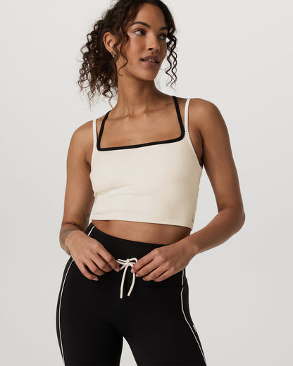 Daily Layered Tank Women's Marshmallow Performance Top - Vuori