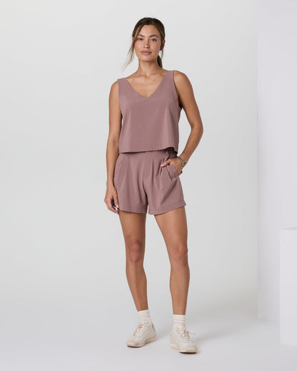 Villa Cropped Tank Zion Rose - Vuori