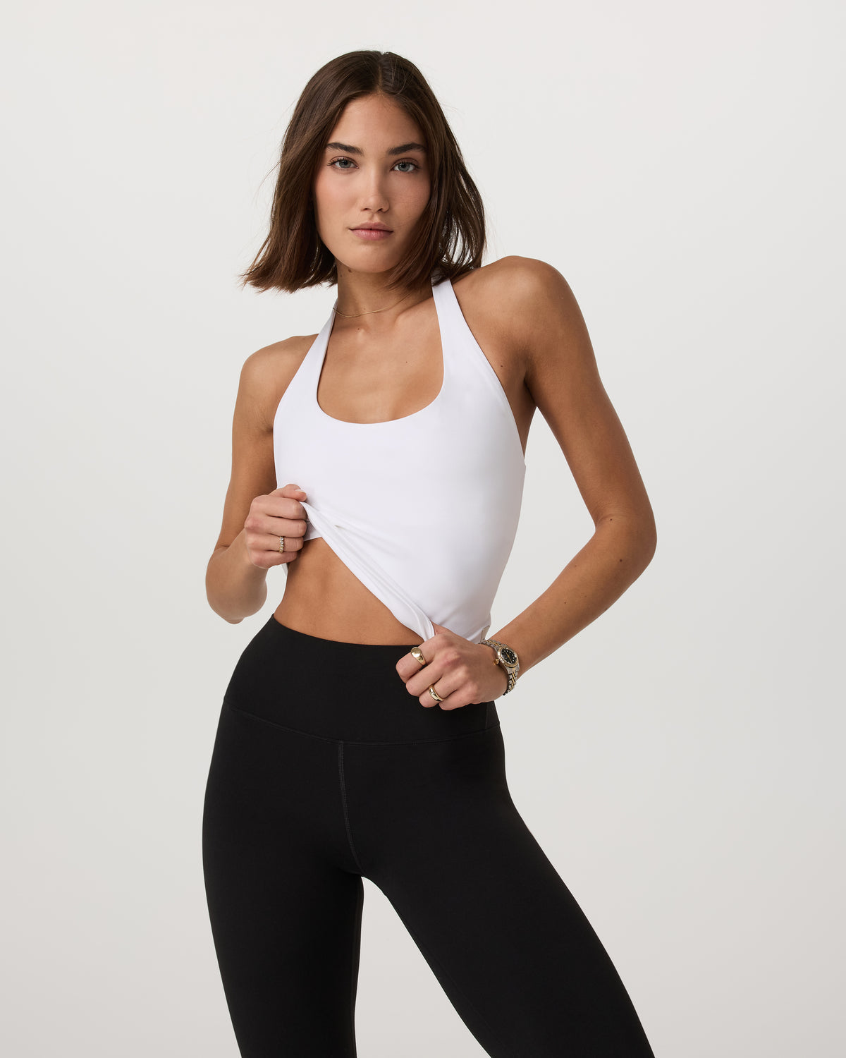 Vuori AllTheFeels™ Halter White - Vuori