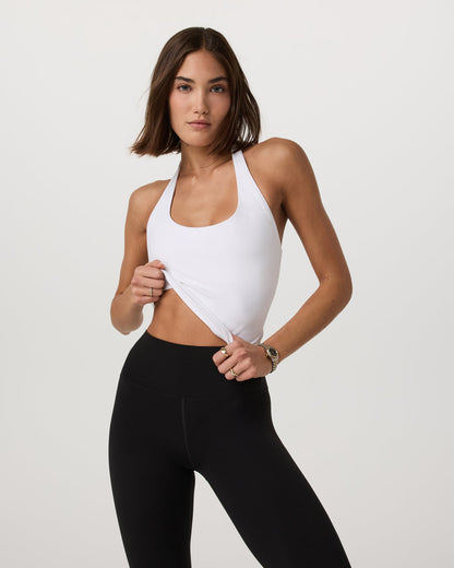 Vuori AllTheFeels™ Halter White - Vuori