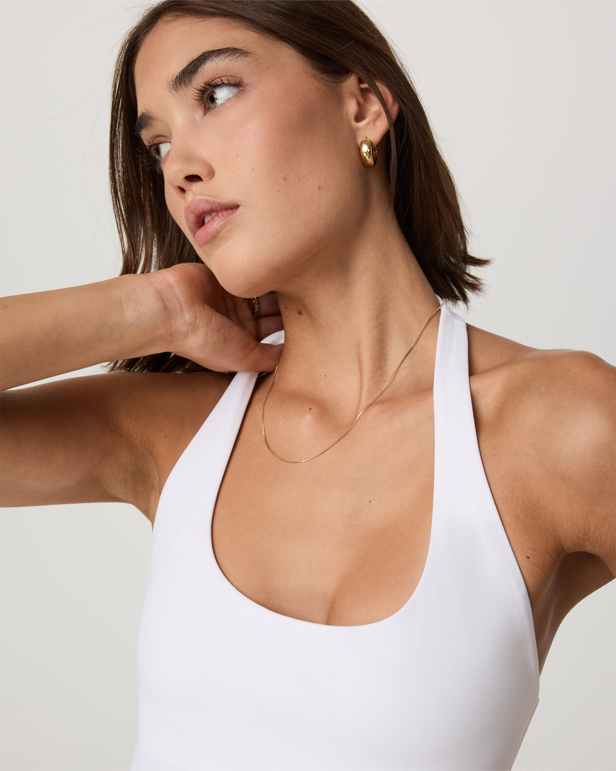 Vuori AllTheFeels™ Halter White - Vuori