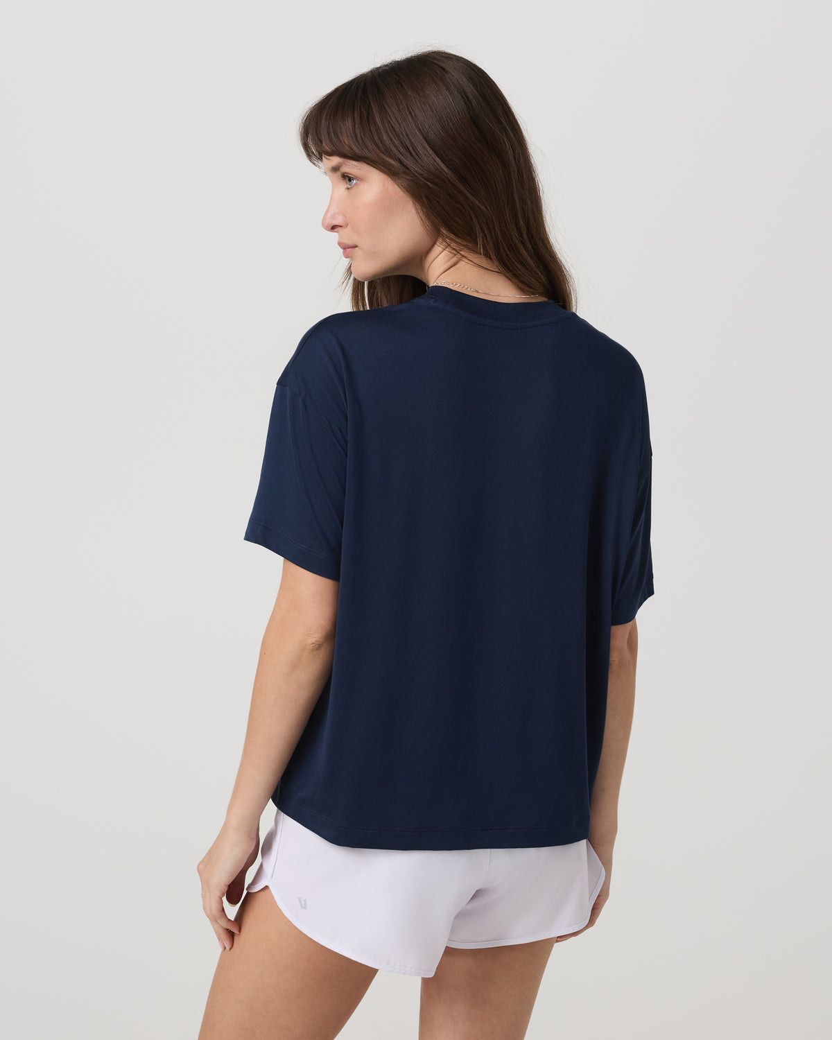 Energy Long Tee Women's Blue Coast Fitness Tee Shirt - Vuori