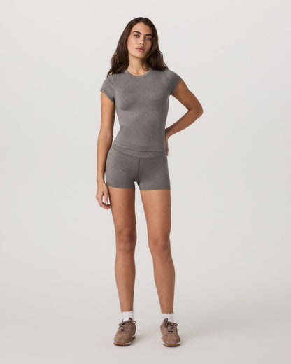 Short Sleeve Halo Baby Tee Women's Chia Heather Tee - Vuori