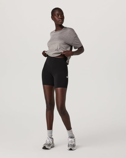 Energy Tee Women's Heather Grey Oversized Tee - Vuori