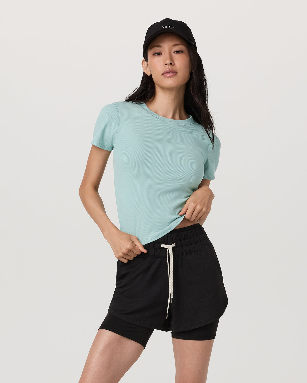 Pose Fitted Tee Sea Spray - Vuori