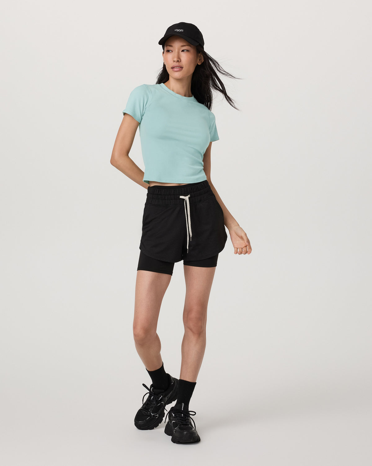 Pose Fitted Tee Sea Spray - Vuori