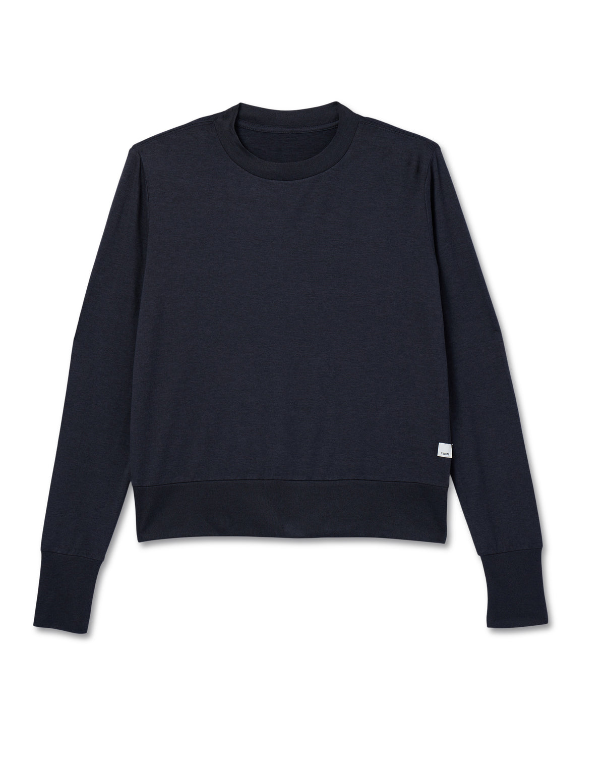 Daydream Crew Lightweight Black Long Sleeve Shirt - Vuori