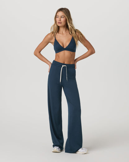 Halo Triangle Bra Blue Coast Heather Low-Support Bra - Vuori