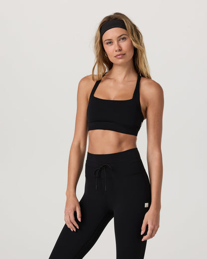 Daily Form Bra Women's Black Sports Bra - Vuori