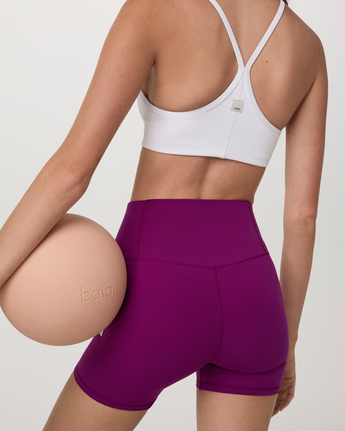 Vuori AllTheFeels™ Bra Women's White Sports Bra - Vuori