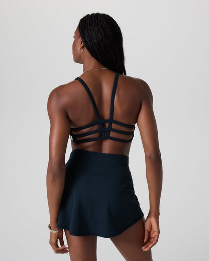 Yosemite Bra Ink Strappy Sports Bra - Vuori