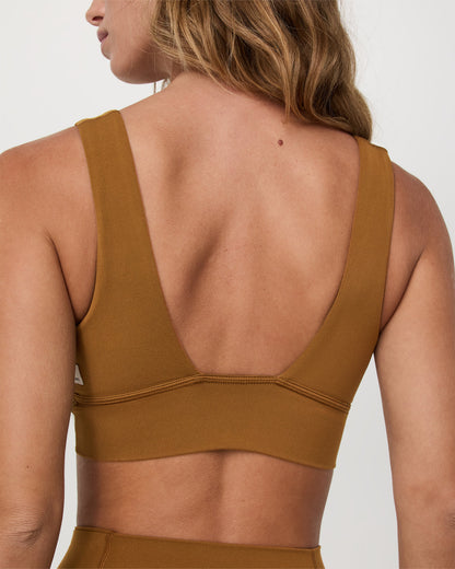 Vuori AllTheFeels™ Triangle Bra Women's Bra in Rum - Vuori