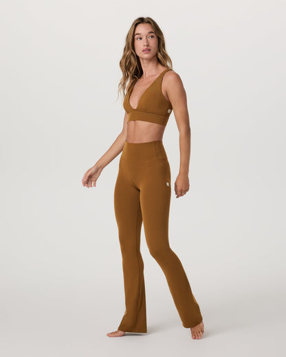 Vuori AllTheFeels™ Triangle Bra Women's Bra in Rum - Vuori
